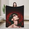 Jeff Satur Warm Soft Blanket Students Plush Throw Blanket Novelty Living Room Flannel Bedspread Sofa Bed Cover