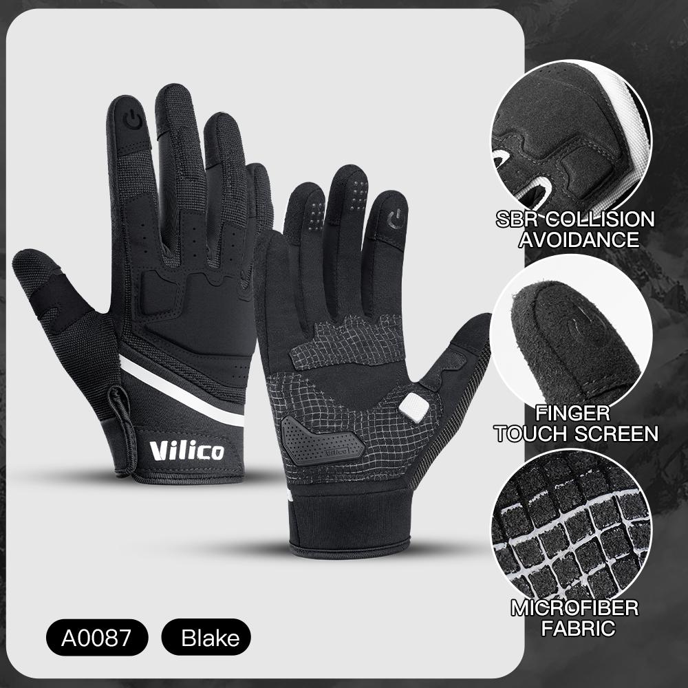 Professional Outdoor Cycling Wear-Resistant Microfiber Anti Slip Protection Multi Scene Universal Cycling Gloves