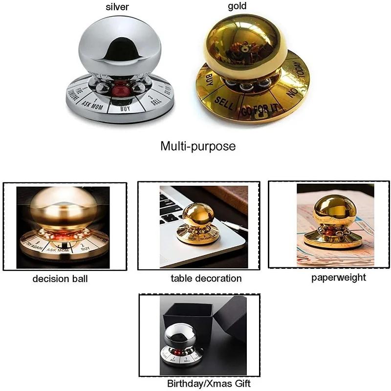 Profezia Destino Palla Decisionale Palla Decisore Casa Ufficio Finger Spinner Antistress Giocattolo Decompressione Decorazione da Tavolo Regalo