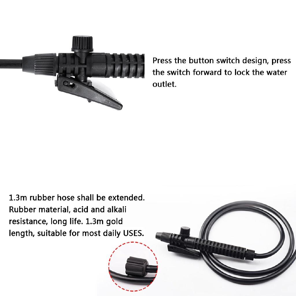 8L /3L/ 5L PP Plastic Orange Agriculture and Garden Manual Pressure Sprayer Air Pressure Type with Shoulder Strap New