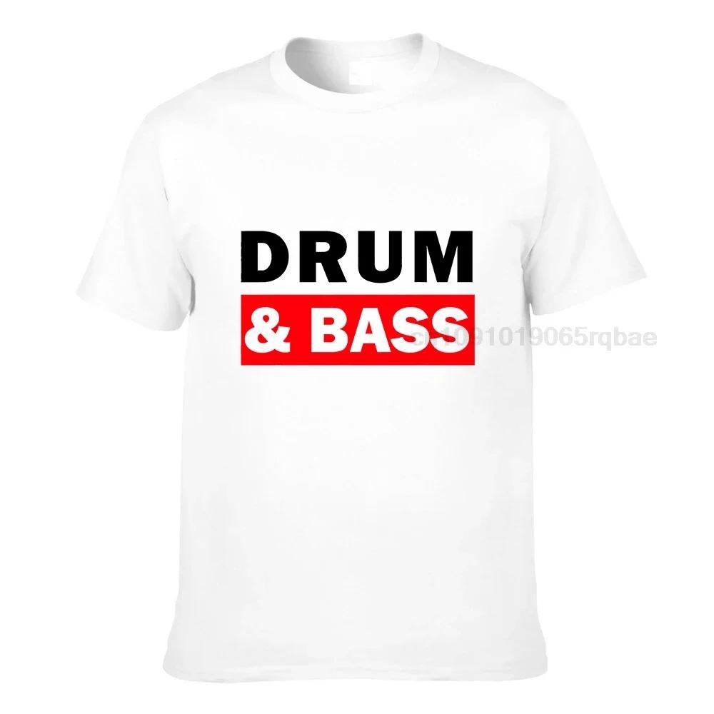 Drum And Bass Music Dnb Shirt For Djs Print Unisex T Shirt Rife Cotton Tees Funny Camisas Hombre Short Sleeve Clothing