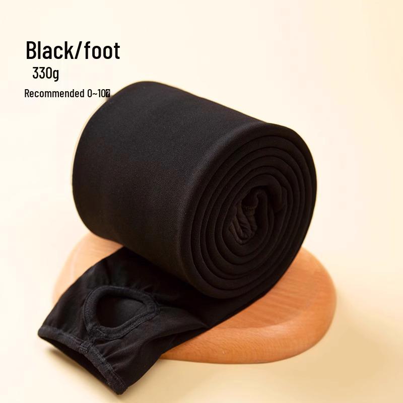 Women's Velvet Thick Base Layer Pants: Perfect for Spring & Autumn, Petite & Plus Sizes, Slimming, Foot-Covering, Wear Outside, Cotton, and Versatile.