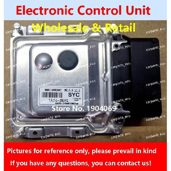 39111-03510 A24 For Hyundai Elantra Car Engine Computer Board/ECU/ME17.9.11.1 39131-2B241 SYC/39118-2B690 S48A/39133-2B491 484 39118-2B690