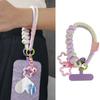 Star Keychain Woven Phone Strap Detachable Mobile Phone Charm Mobile Phone Lanyard  Lanyard Patch