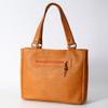 [REOTTI] Tote Bag, A4 Compatible, Two-Tier Pocket, Solid Color, Simple