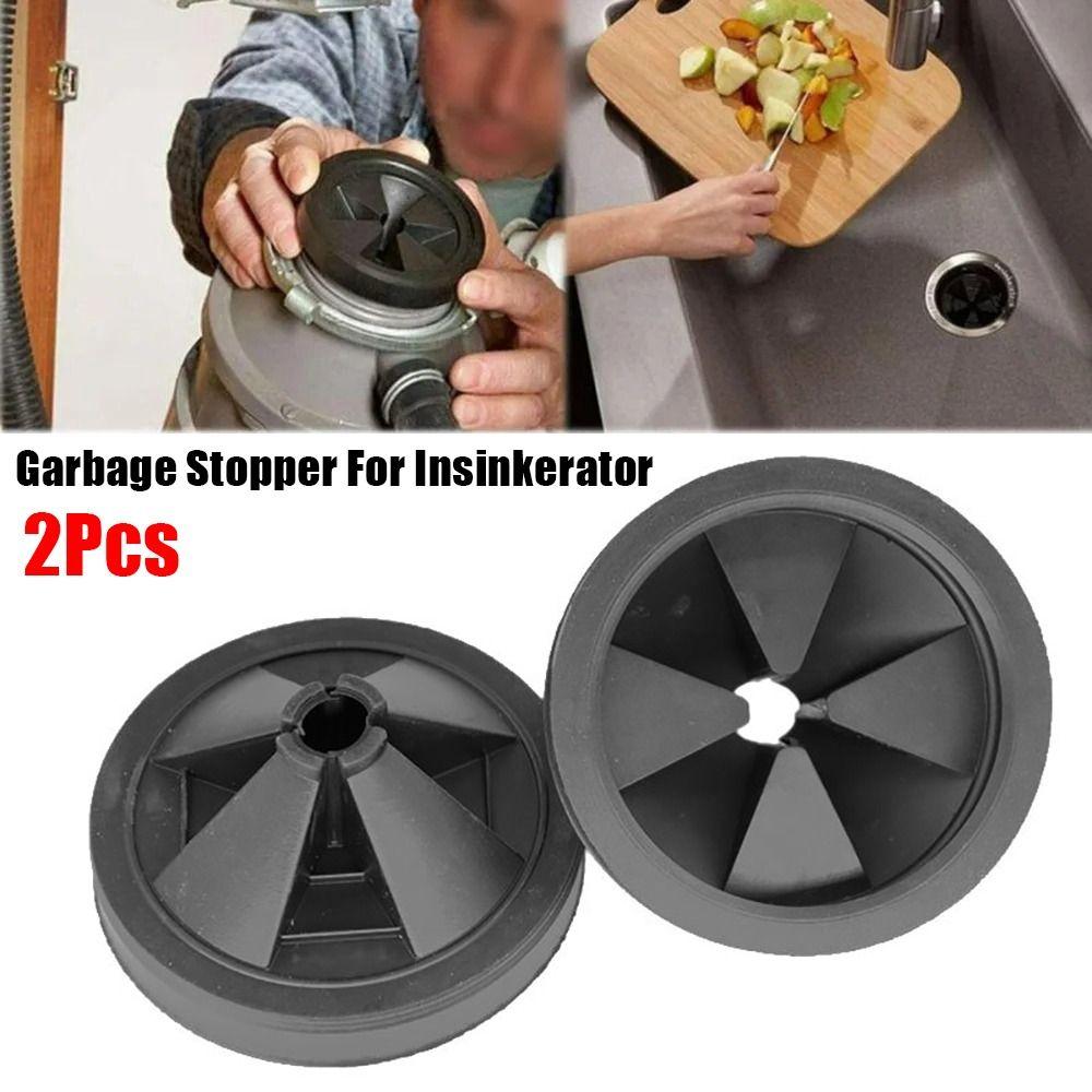 2Pcs Noise Reduce Tool Ring Cover Sink Baffle Splash Guard New Garbage Stopper For Insinkerator