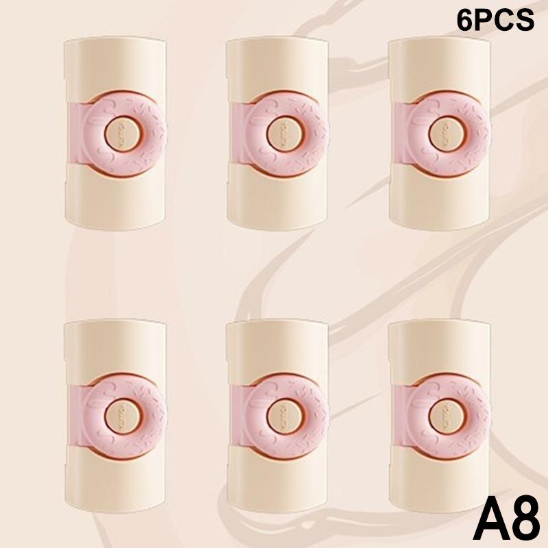 6PCS Needle-free Reusable Bed Sheet Grippers Invisible Non-Slip Fasteners Blanket Mattresses Clips Clothes Snack Photo Clips