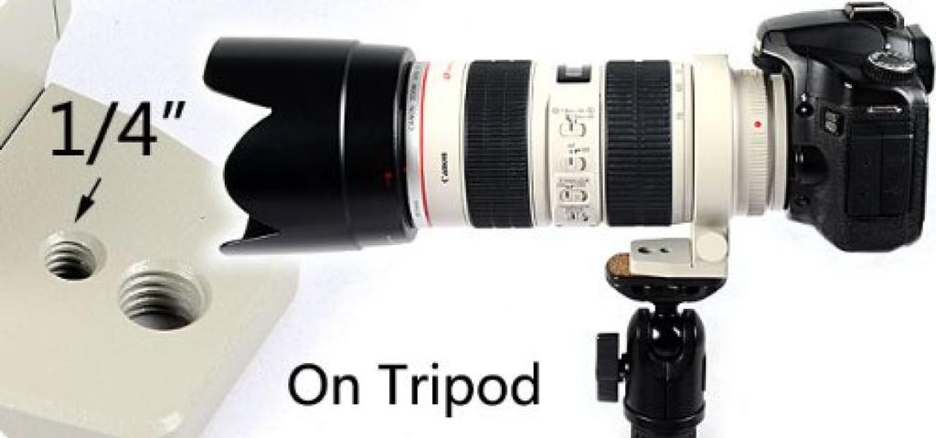 DSLRKIT Tripod Mount Ring B Compatible with Canon EF EF IS EF IS II and EF IS USM (W) 70-200mm f/2.8L USM, 70-200mm f/2.8L USM, 70-200mm f/2.8L USM,
