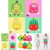 Lovely Cartoon Fruit Backpack For Kids 2-4 Years Old Plush Shoulder Bag Direct Sale Factory