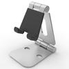 Mobile Phone & Tablet Desktop Holder: Adjustable Double-Fold Aluminum Stand
