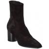 Ferragamo Pampero Suede Bootie Black