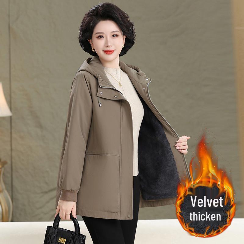 Стильная флисовая куртка для полных женщин весом более 100 кг - Мода Осень/Зима 2XL