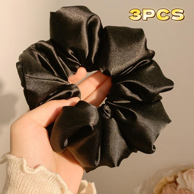 

3 Pcs Fashion Hair Scrunchies Set, Elastic Hair Ties for Women, Party Wedding Bridesmaid Gifts, Daily Hair Accessories