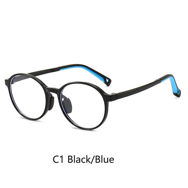 

Kids Blue Light Glasses Boys Girls Flexible Silicone Optics Eyeglasses Frame UV400 Computer Gaming Eyewear Boy