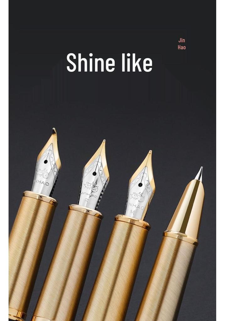 Jinhao 95 Morandi Fountain Pen - Versatile Writing Tool for Students, Adults, and Calligraphy with Replaceable Cartridge.