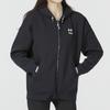 Under Armour Solid Print Logo Zip-Up Casual Sport Long Sleeve Sweatshirt Women Tops Black 1374116-001