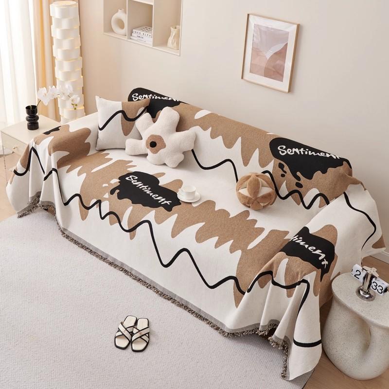 Чехол на диван Chenier, Цельное постельное белье, Машинная стирка, Пыленепроницаемый, Универсальный для всех сезонов, Универсальный стиль, Милый мультяшный стиль 130X180cm51.2X70.9in