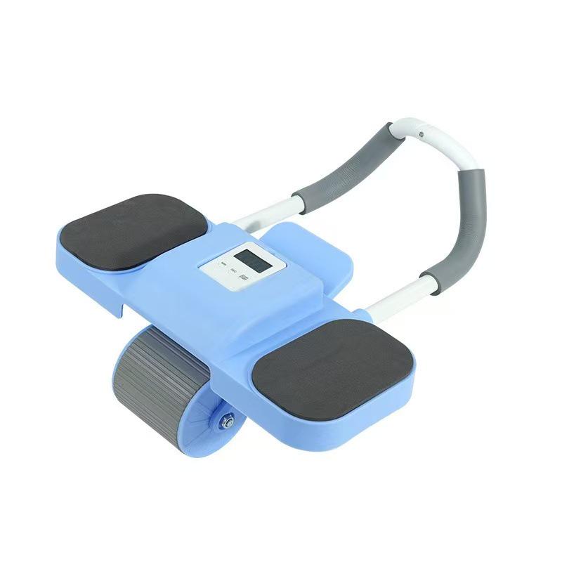 

Automatic Rebound Four-Wheeled Ab Wheel for Home Core Training and Fat Burning синий