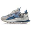 Li Ning Fangyuan Eternal Running Shoes Women's Low Top Light Gray Blue/White Sand Gray/Denim Blue AGCR058-8