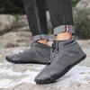 Winter Plush Waterproof Cotton Shoes Five-Finger Snow Shoes Warm And Comfortable Couple High-Top Cotton Boots Casual Versatile