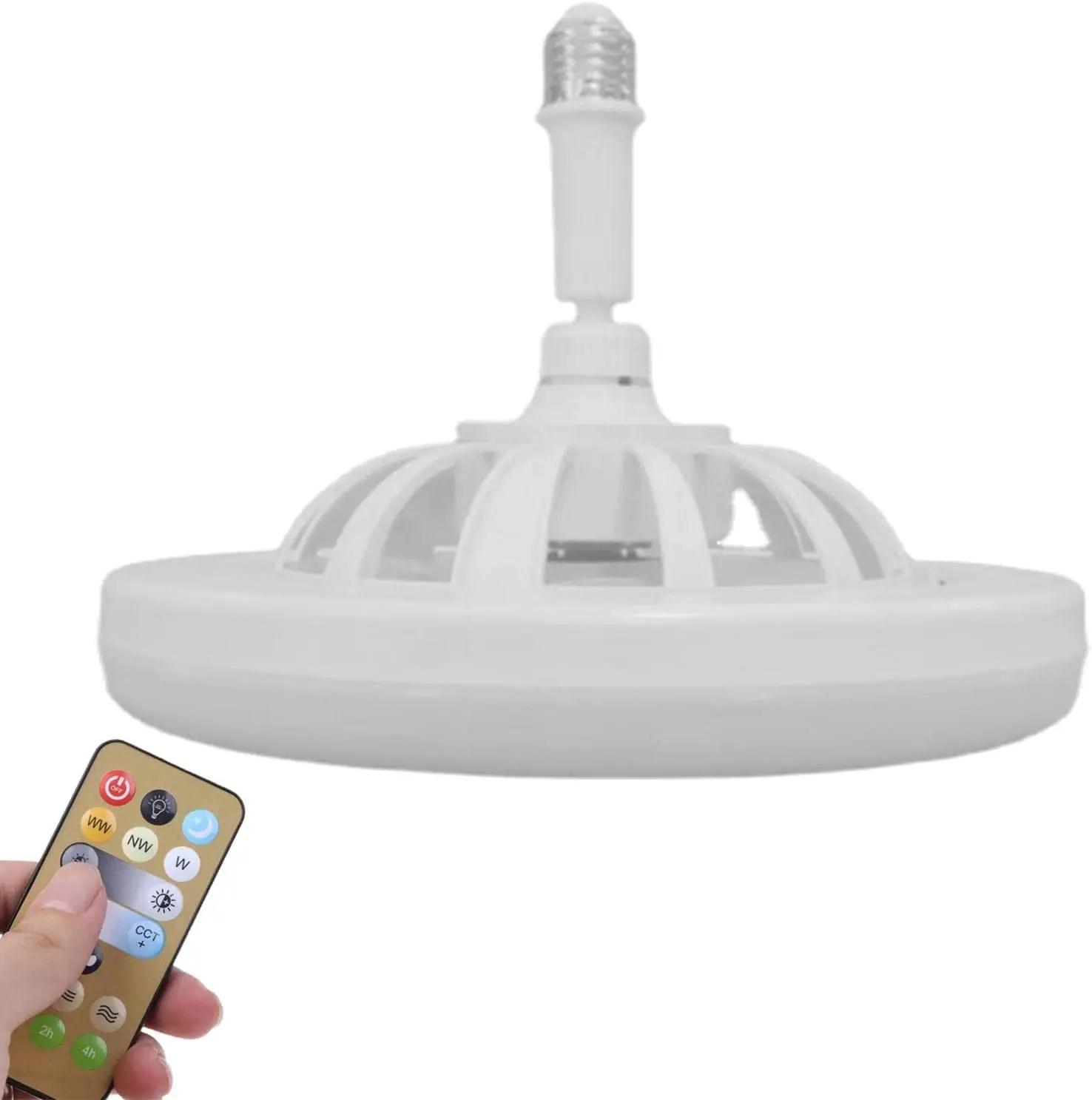 

Ceiling Fan E27 With Led Light And 3 Colors Remote Control Chandelier Ceiling Wall Fan Lamp Adjustable For Room Home Decor