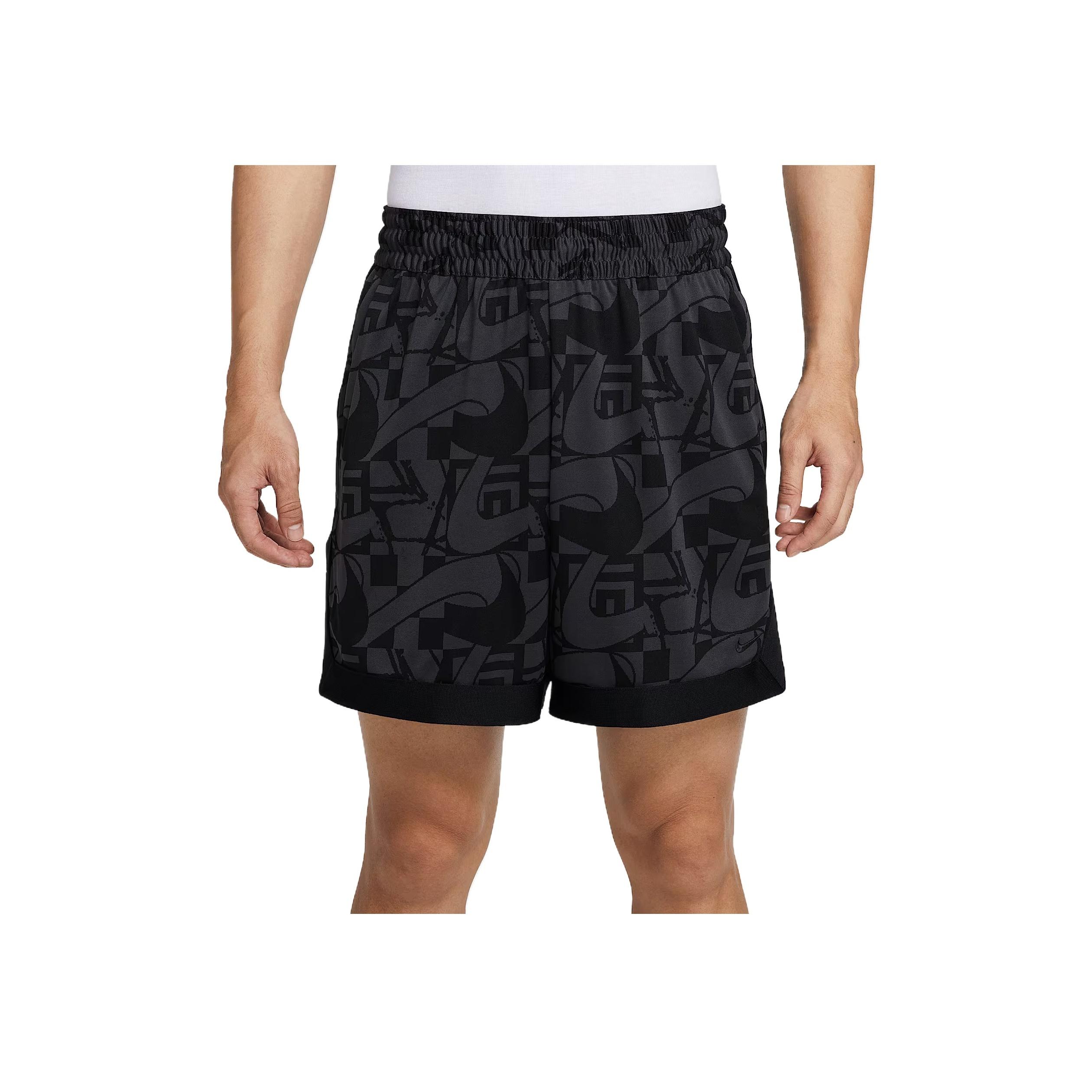 

Nike ДНК FW/AW25 Dri-FIT Письмо Брат Плиссированные Со средней посадкой Удобные Модные Баскетбольные шорты Мужские шорты HV1906-010 2XL