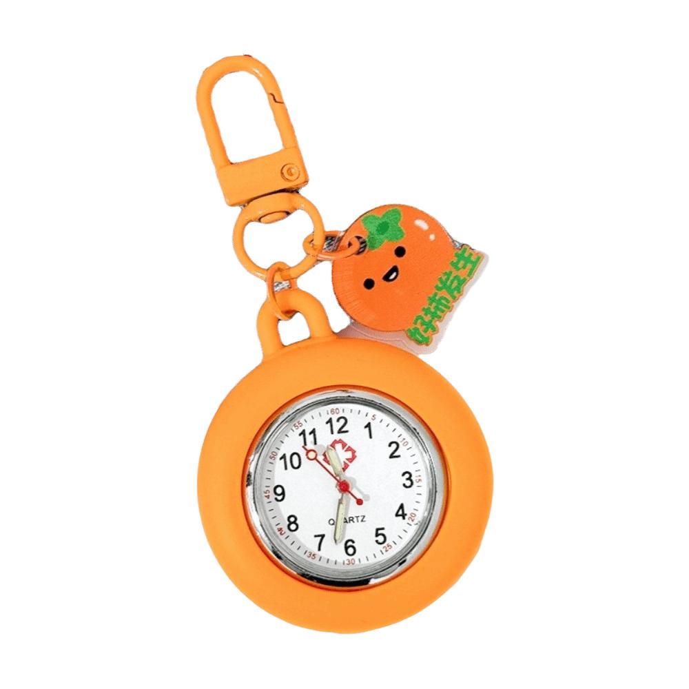 Bag Hanging Pocket Watches Colourful Students Clock Pendant Decoration Watch Keychains Men