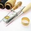 16Pcs Leather Waxed Thread Craft Tool DIY Sewing Accessories Leather Hand Sewing Needles for Leather Carpet Canvas DIY Sewing