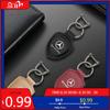 GLC GLB Anti-lost Car Keychain Leather Keyring Auto Vehicle Key For Mercedes Benz AMG W168 W203 W206 W220 W205 A180 W211 W212 W