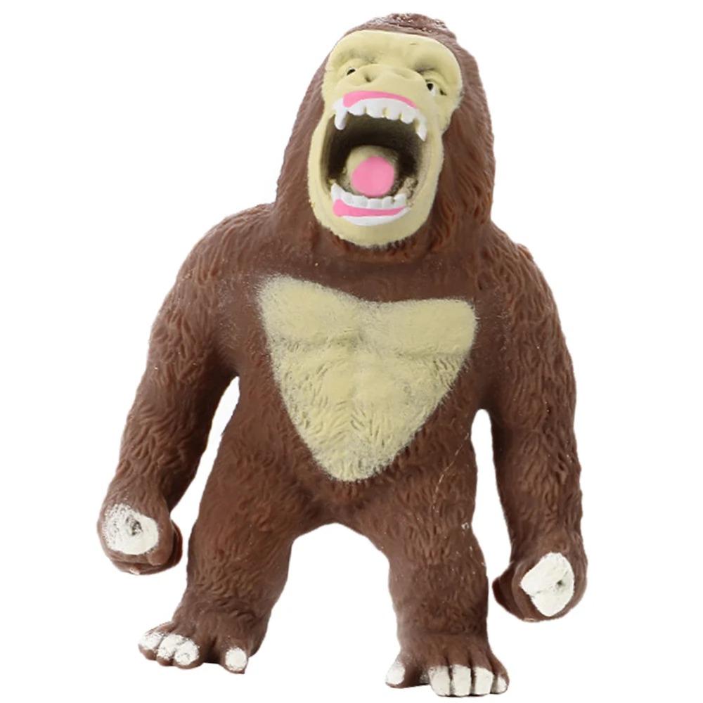Stretchy Monkey Toy Adorable Toys Funny Chimpanzee Design Elastic Sensory Toy Pressure Release Squeeze Toy