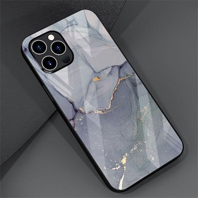 

Стеклянный чехол с мраморным узором 3 для Apple iPhone 13 Pro 11 14 12 7 8 Plus SE 2022 XR X XS Max 6 6S закаленный чехол для телефона iPhone 14 Pro Max