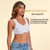 Europeisk og amerikansk sports-BH med høy styrke for vakker rygg, plussstørrelse, løpe- og treningstopp, yogaklær