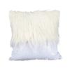 Fashion Long Furs Sequins Patchworks Decorative Cushions Cover Bling Embroidered Square Pillow Cover Cushions Case