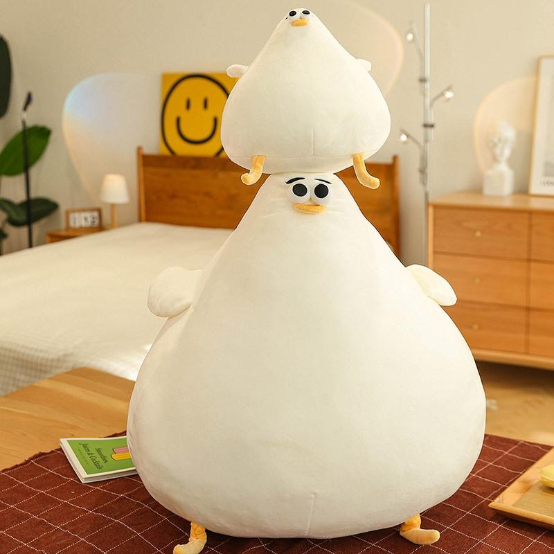 Cute And Adorable Dim-witted Seagull Plush Toy For Venting Wholesale Stuffed Toy