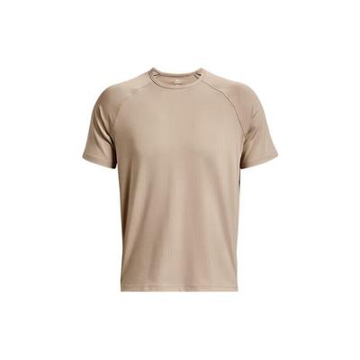 Meridian Training Solid Color Crew Neck Short Sleeve T-Shirt Men Tops Brown 1378988-236