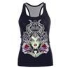Halloween Animal Anime Digital Print Women's I-shaped Vest Yoga Top