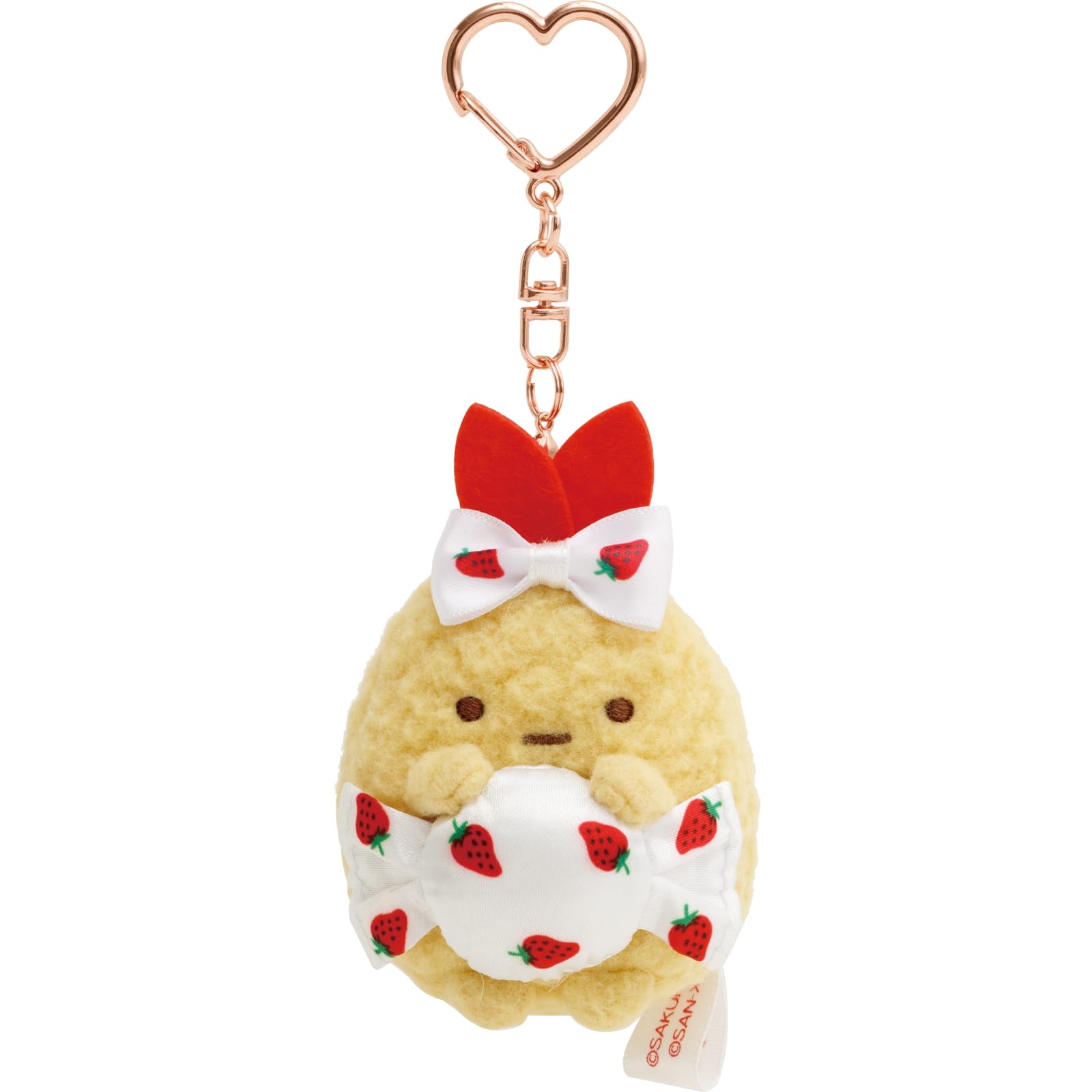 

MO94901 Sumikko Gurashi x Sakuma Клубничное Молоко Конфета Подвесная Плюшевая Игрушка Жареный Хвост [San-X] Креветки