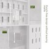 Punch-Free Perforated Board Rack with Accessories for Kitchen and Bedroom