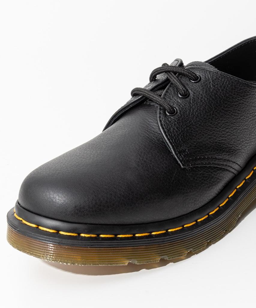 [Dr. Martens] Work Shoes 24256001 1461 VIRGINIA LEATHER OXFORD SHOES BLACK/Black [Parallel Import]
