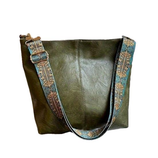 Crossbody Bag with Adjustable Wide Shoulder Strap Large Capacity Shoulder Bag Tablets Wallets Water Bottles Daily Carry Bag зелёный 1000₽