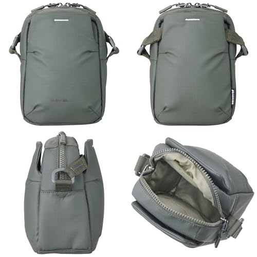 Hakuba Camera Bag Plus Shell Stream Shoulder Pouch AZ Olive Water-Resistant Lightweight Everyday Use AMZSP-STSPOV