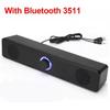 Wireless Bluetooth and PC Soundbar Wired Speaker USB Powered Soundbar for TV Pc Laptop Gaming Home Theater Surround Audio System