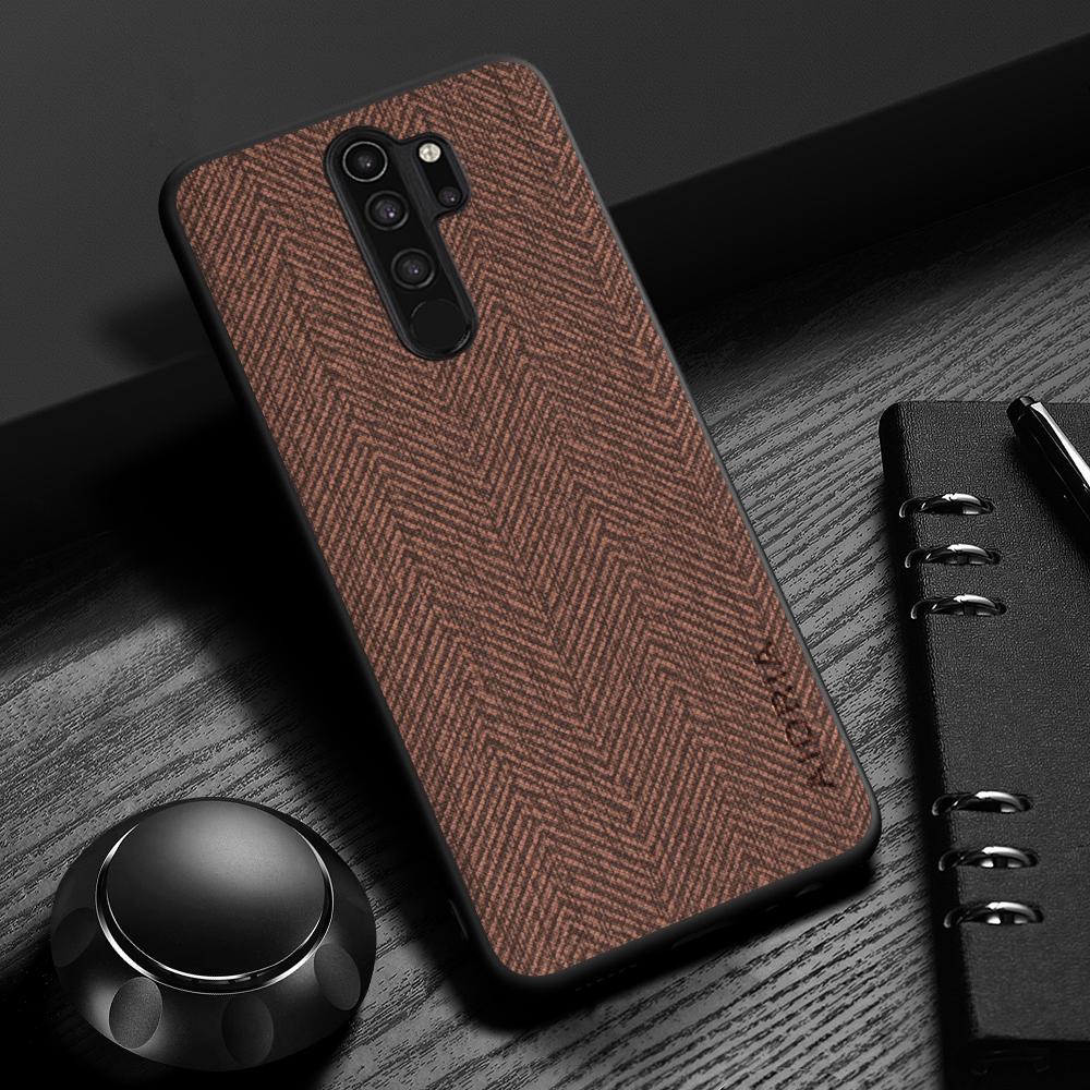 Case for Xiaomi Redmi Note 8 Pro Design Simple, Lightweight, Durable Leather wood grain cover for Redmi Note 8T
