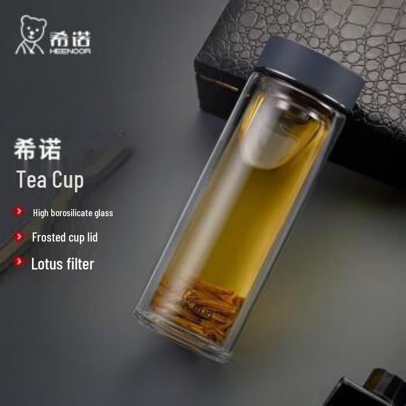 Zhi Shi Double Wall Glass Mug