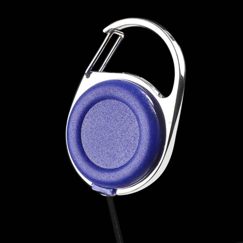 Indragbar Tändarhållare Nyckelring Bärbar Silikon Tändarrem Tändarhölje Enkel Klämma Rökningstillbehör