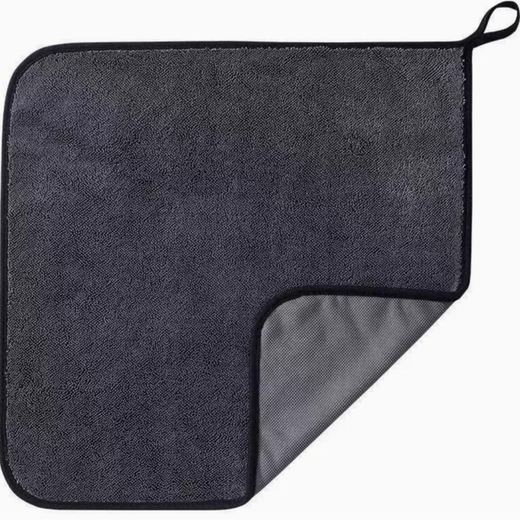 Twisted Pigtail Car Wash Towel: Lint-Free, Soft, and Highly Absorbent, Gentle on Car Paint