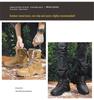 Men's Winter Snow Boots: Plus Velvet Lined, Warm, Cozy Cotton, Cross-Border, Large Size, Hiking & Combat Boots, Desert Style.