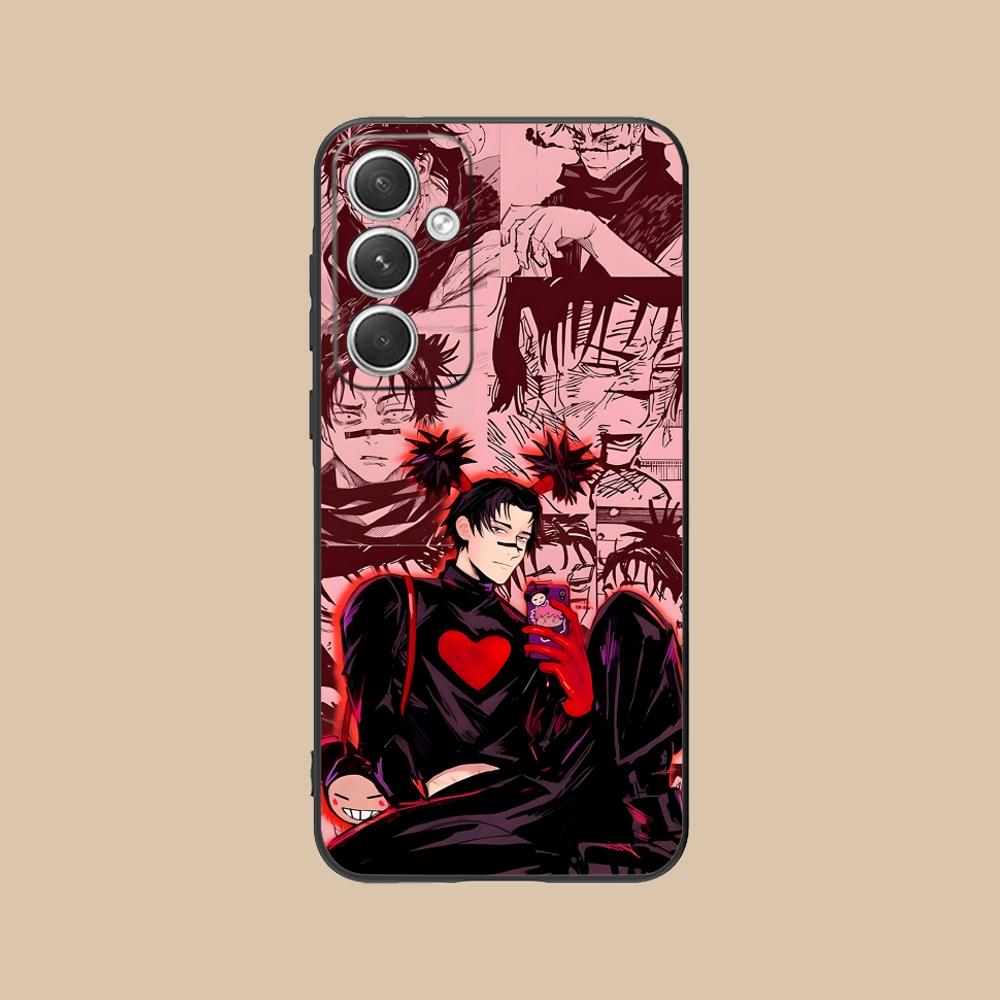 Jujutsu Kaisen Choso Mobile Phone Case for Samsung Galaxy S26 S25 S24 S23 S22 S21 S20 Note20 Plus FE Ultra Colorful Cover Luxury