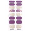 Gel Nail Sticker New Gold Color Semi-baked Nail Sticker Decoration