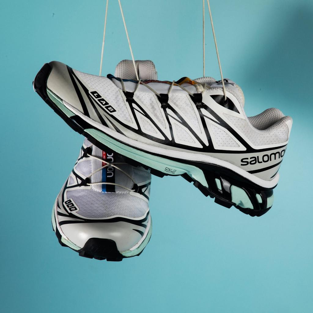 SALOMON XT 6 Textile, TPU Low Top Running Shoes Unisex White L41317300